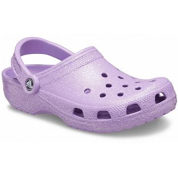 Crocs Classic Glitter Klumpa Női Lila | HU 0125XYUF